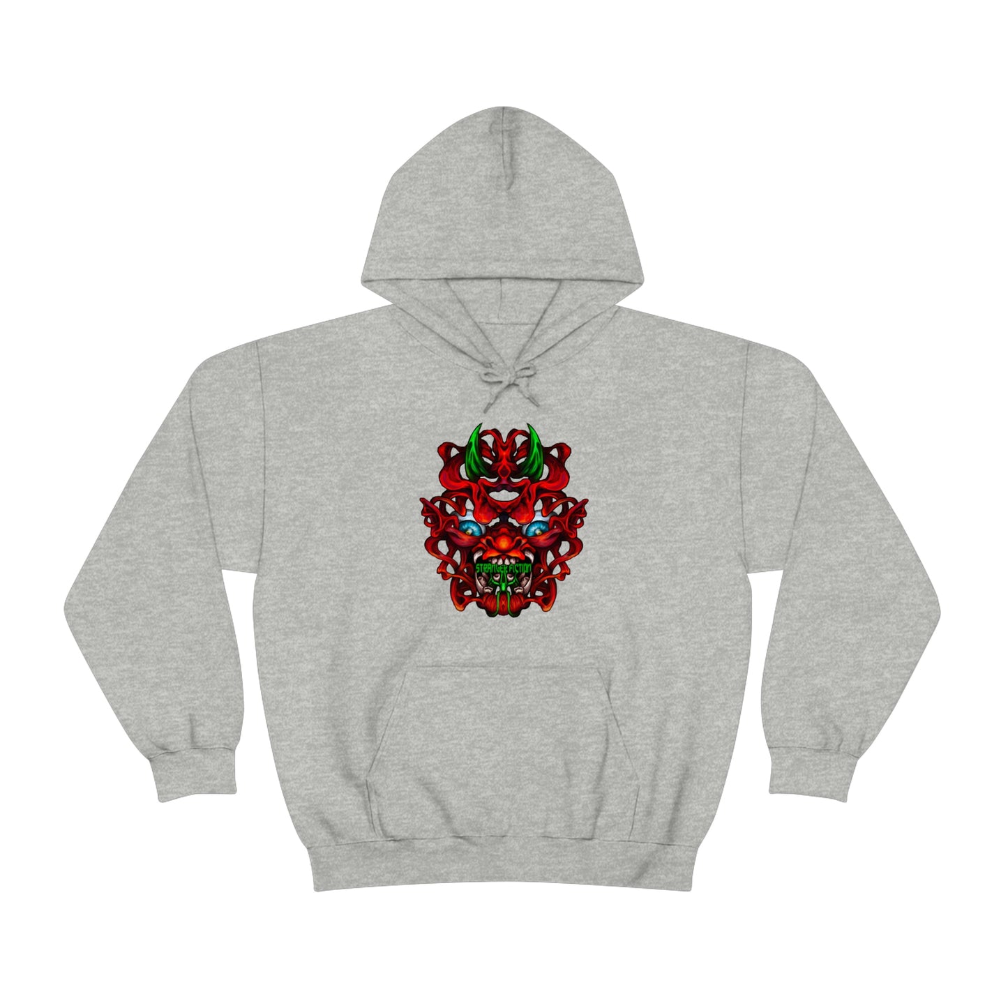 Red Oni Unisex Heavy Blend™ Hooded Sweatshirt