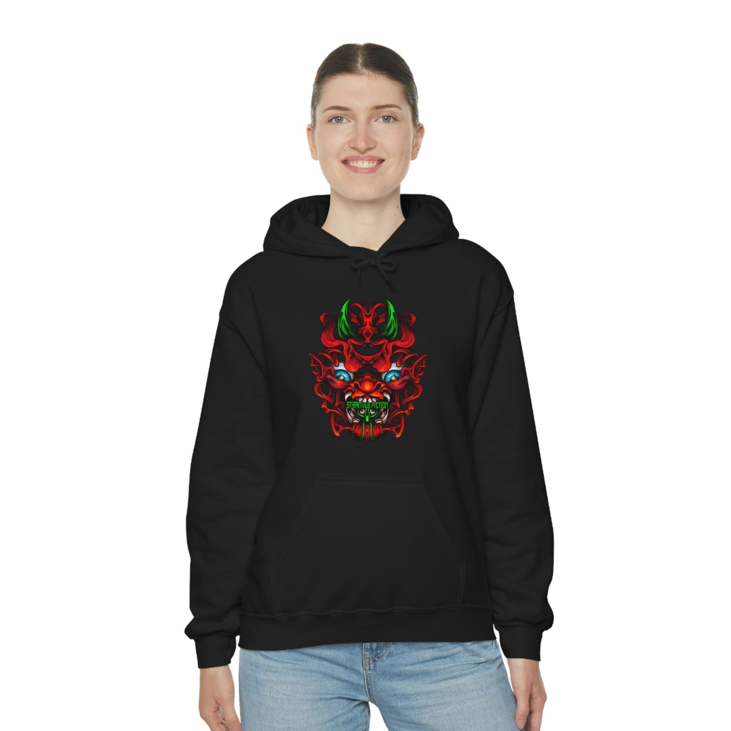 Red Oni Unisex Heavy Blend™ Hooded Sweatshirt