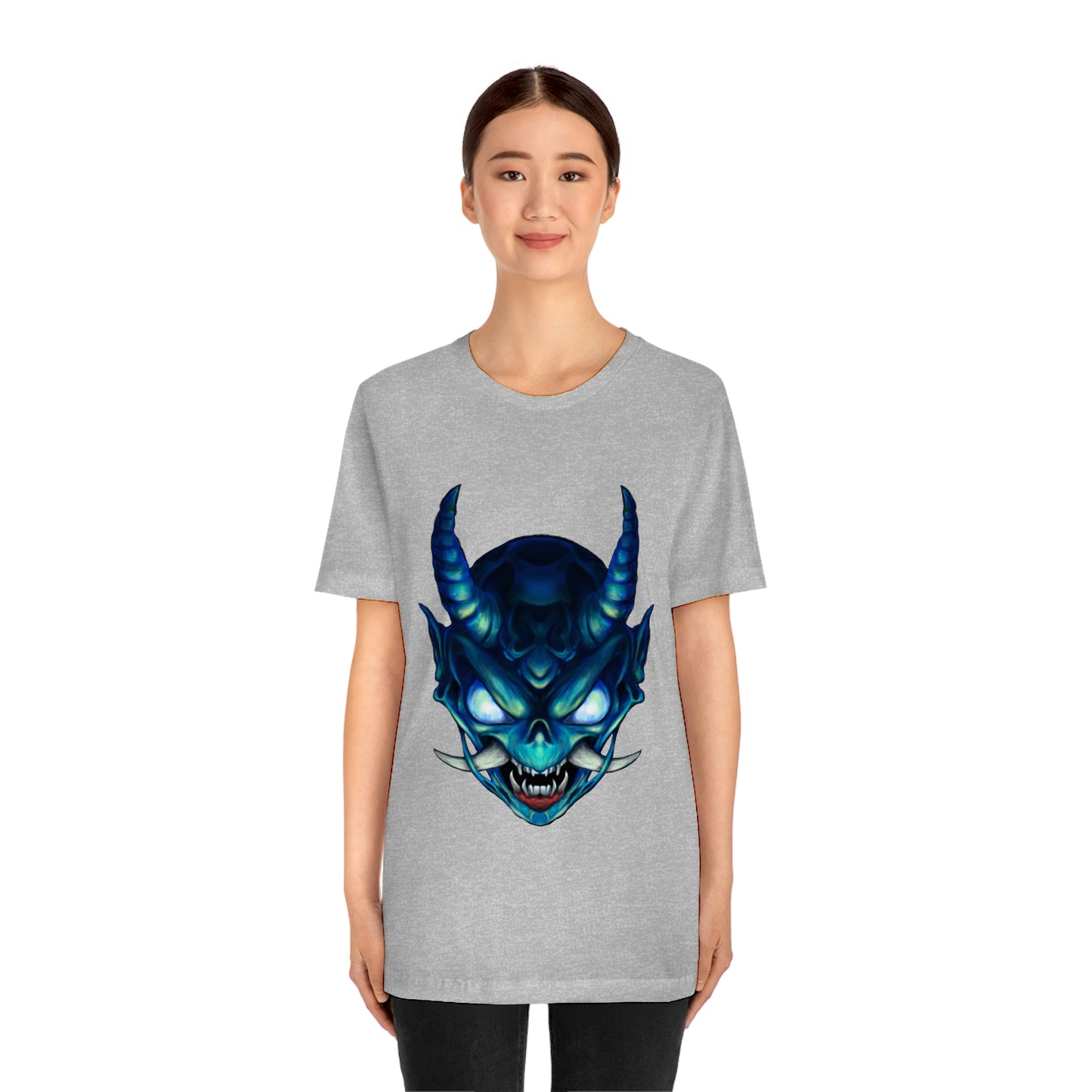 Blue Oni Unisex Jersey Short Sleeve Tee