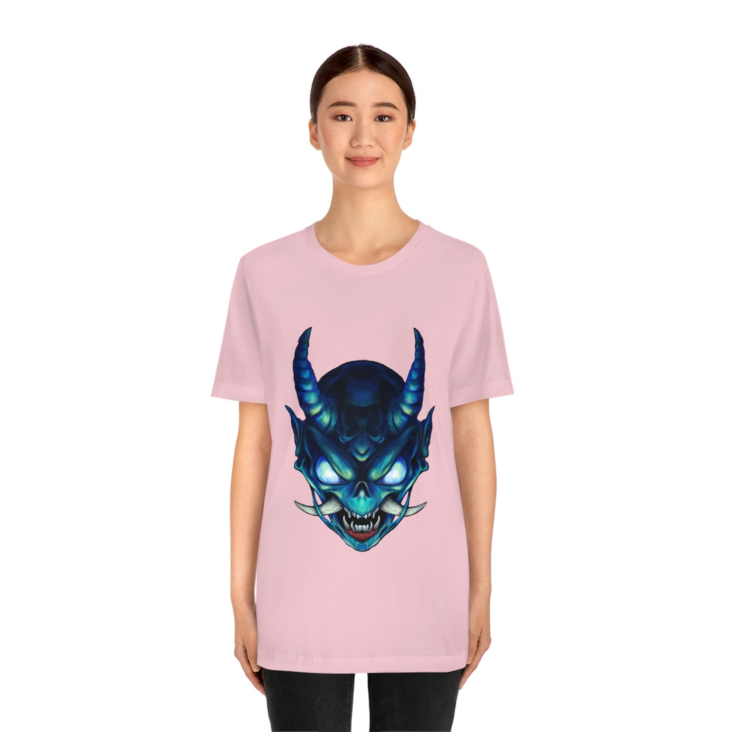 Blue Oni Unisex Jersey Short Sleeve Tee