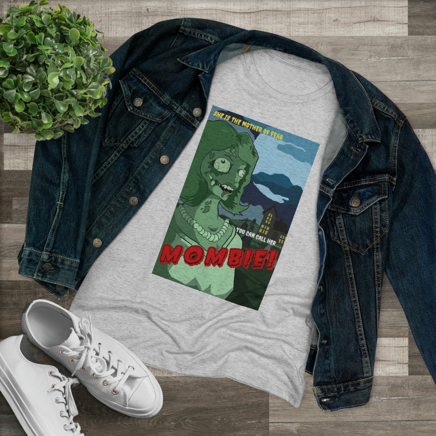 Mombie the Movie Women's Triblend Tee