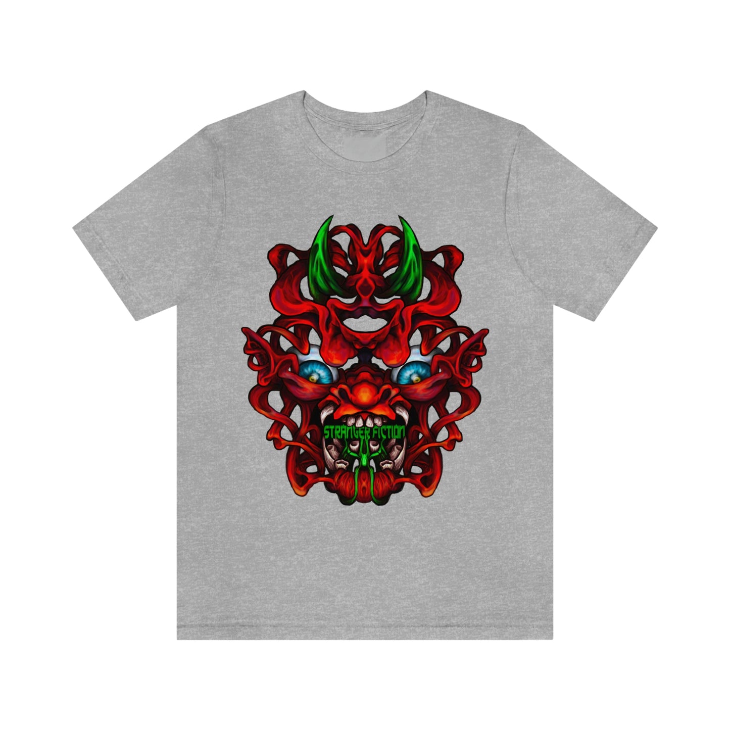 Red Oni  Unisex Jersey Short Sleeve Tee