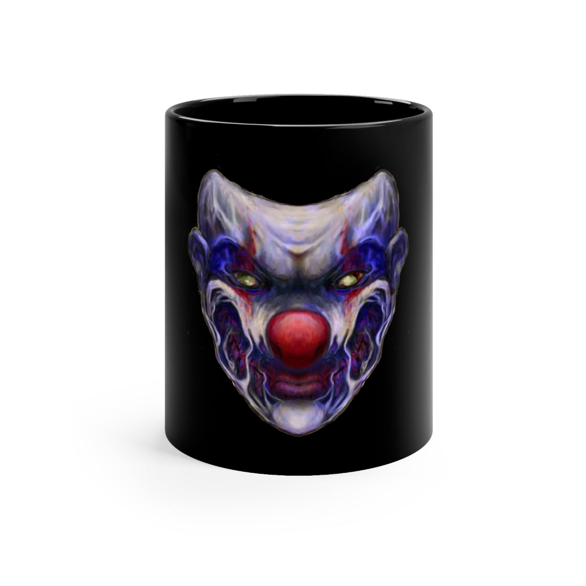 Giggles 11oz Black Mug