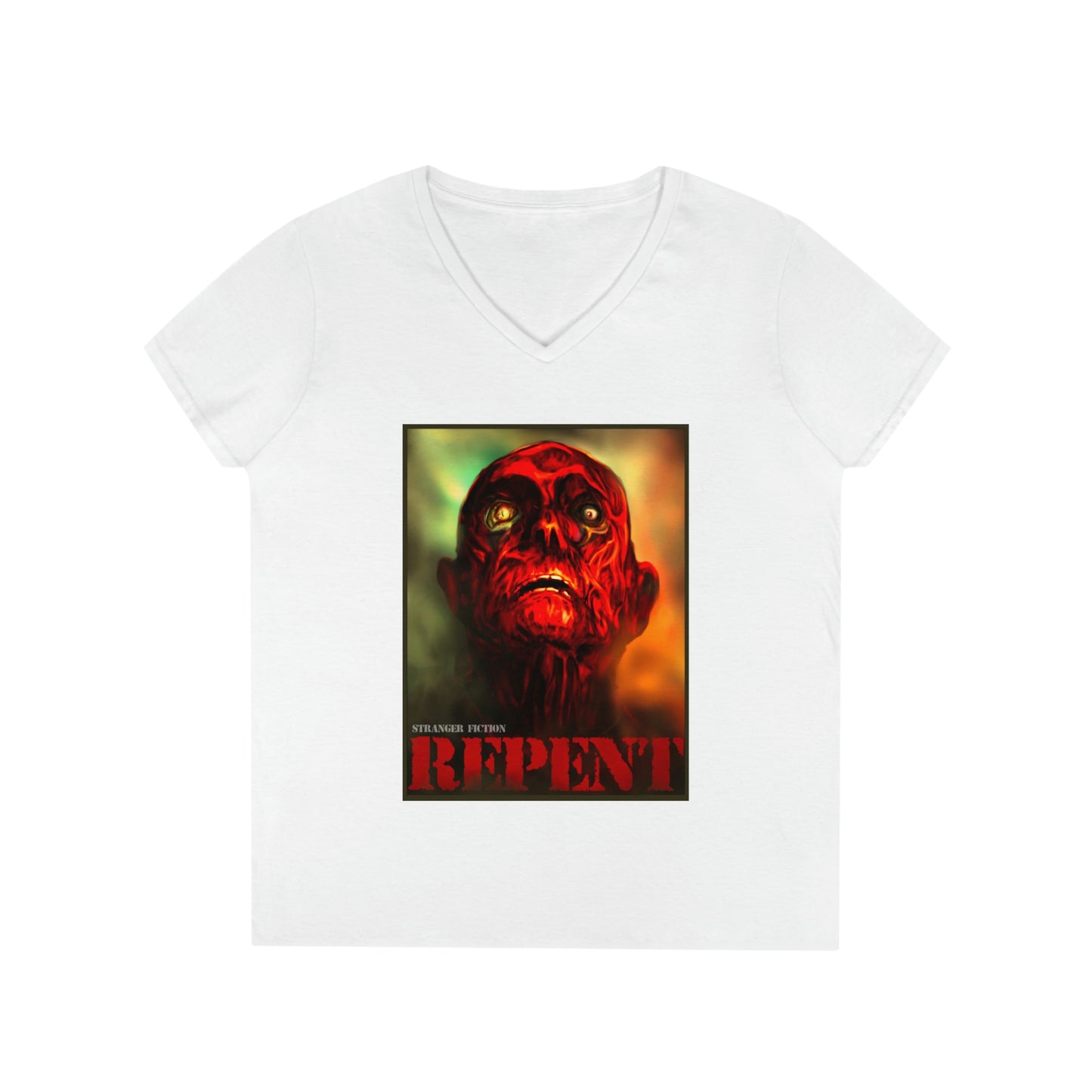 Repent Ladies' V-Neck T-Shirt