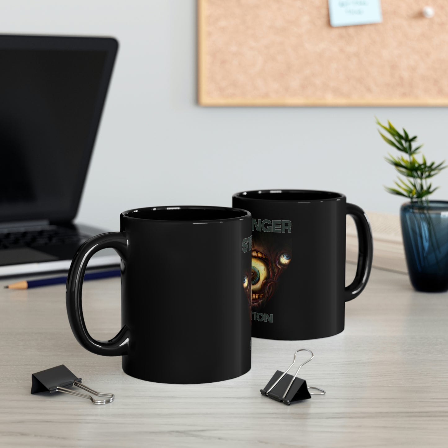 Seer 11oz Black Mug