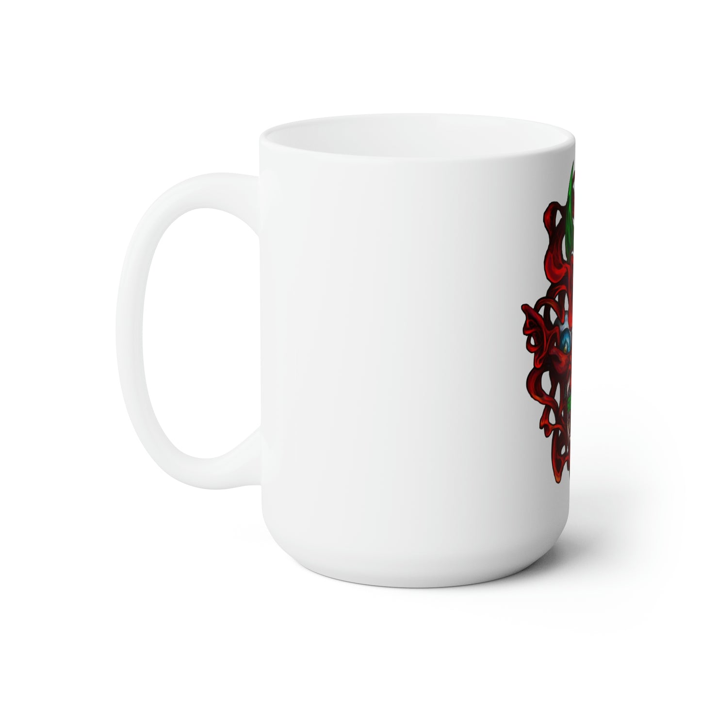 Red Oni Ceramic Mug 15oz