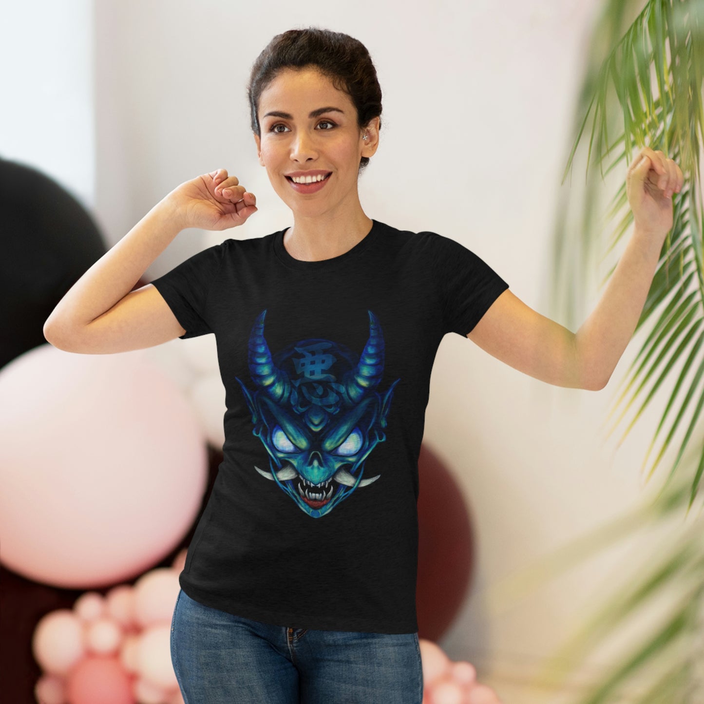 Blue Oni Women's Triblend Tee