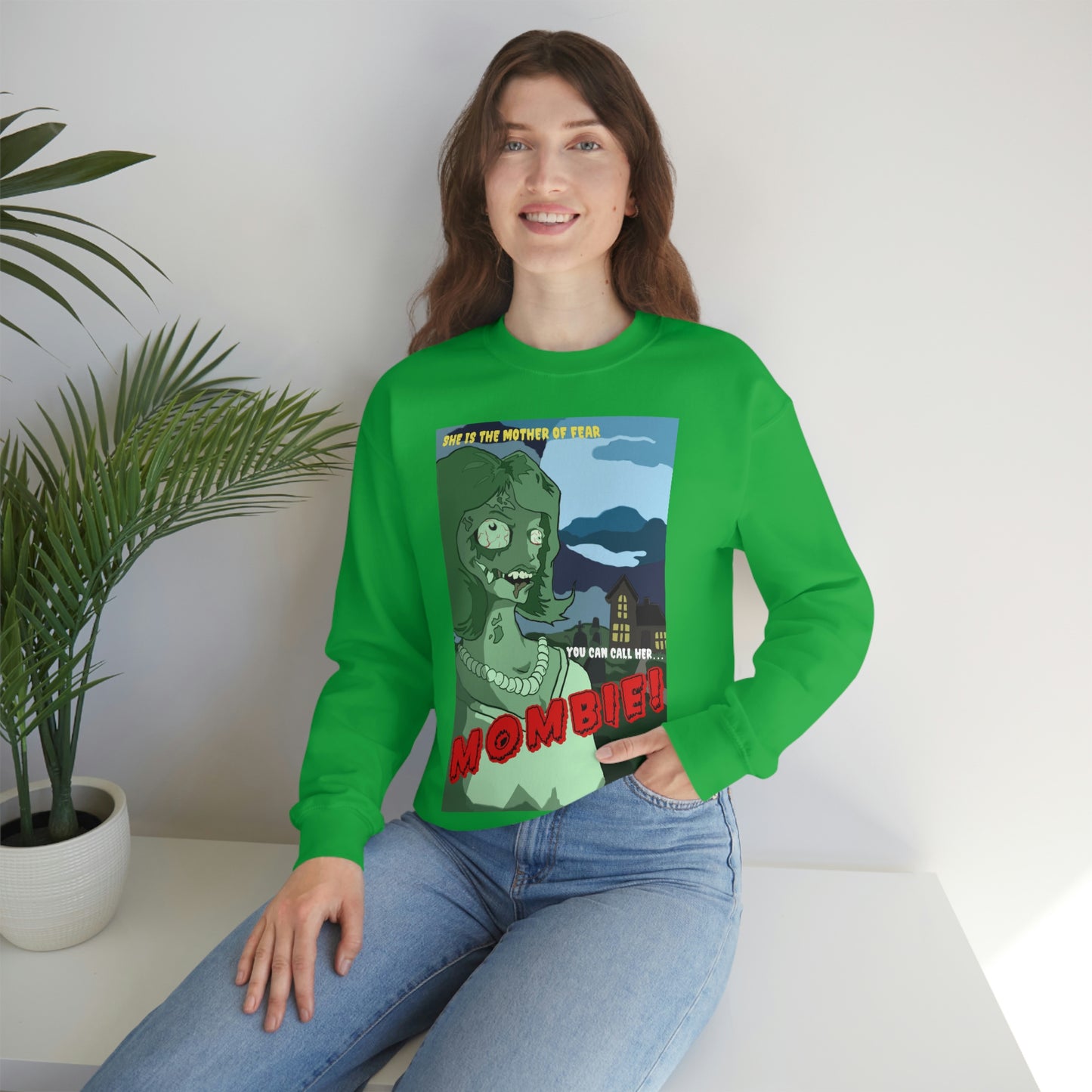 Mombie the Movie Unisex Heavy Blend™ Crewneck Sweatshirt