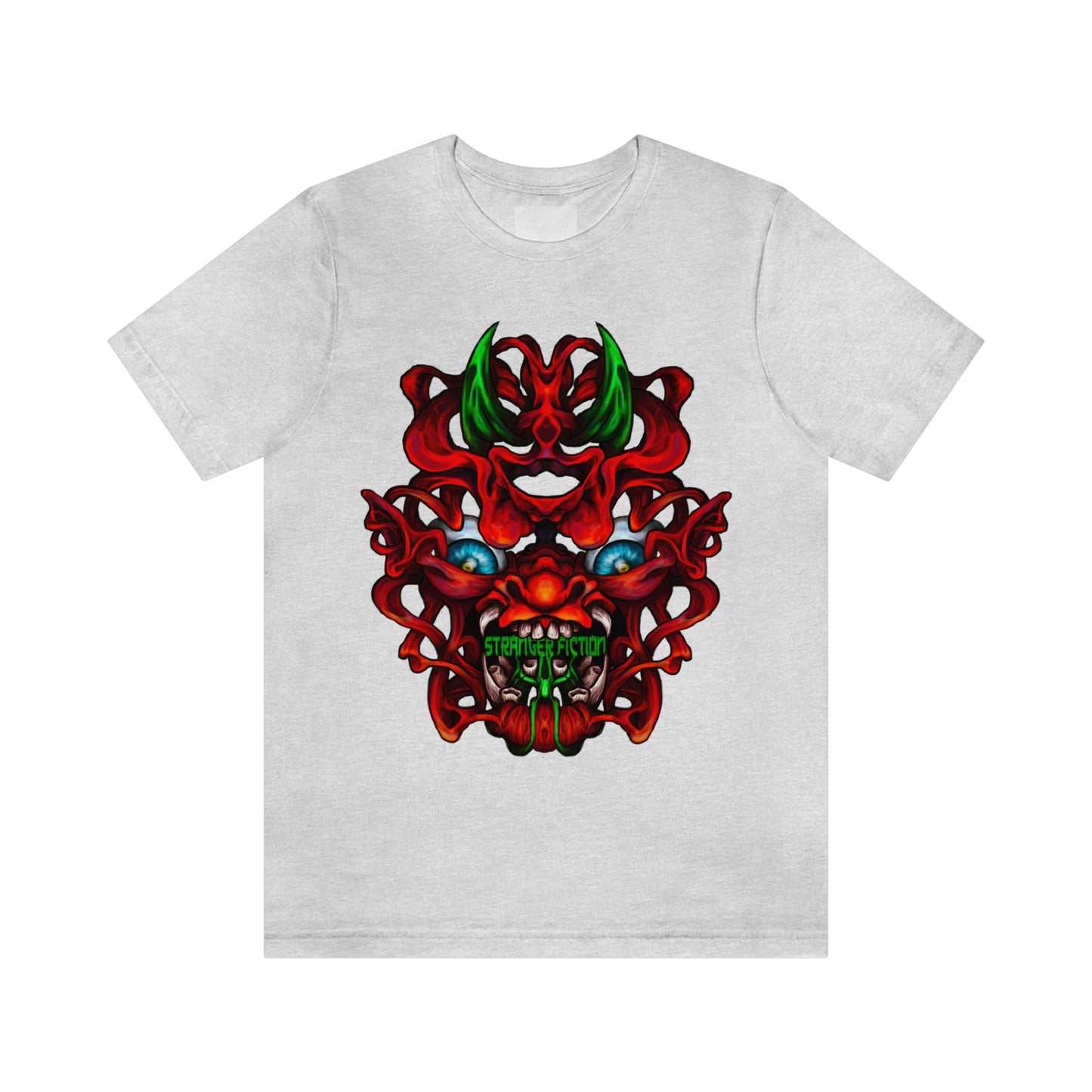 Red Oni  Unisex Jersey Short Sleeve Tee